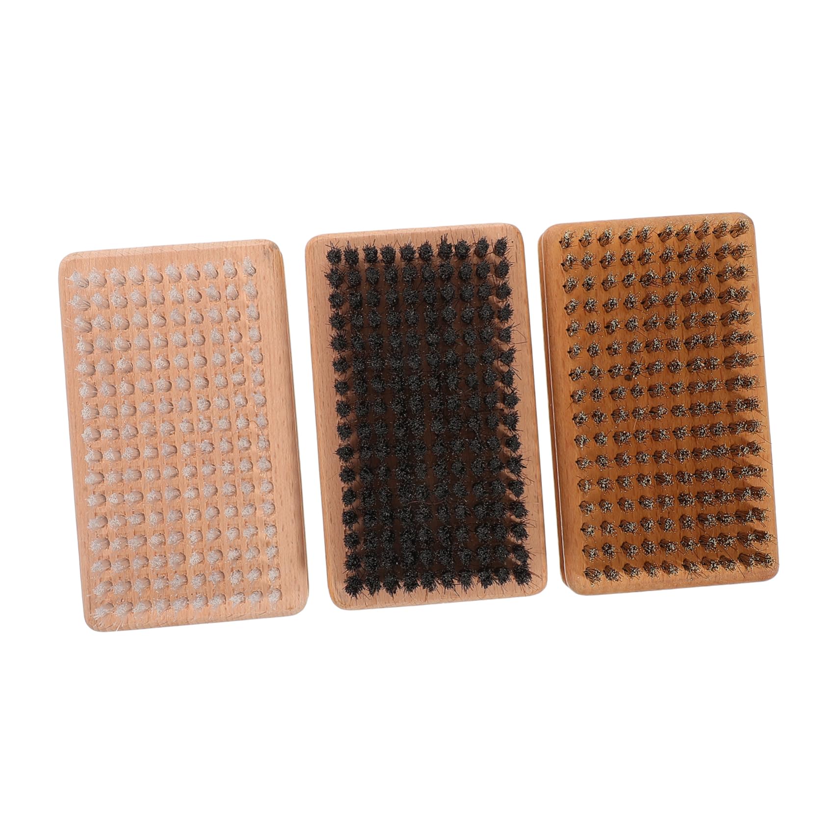 Abaodam 3 Pièces Brosse à Fartage pour Skis Outil De Nettoyage Manuel Kit De Brosses pour Snowboard Accessoire De Ski