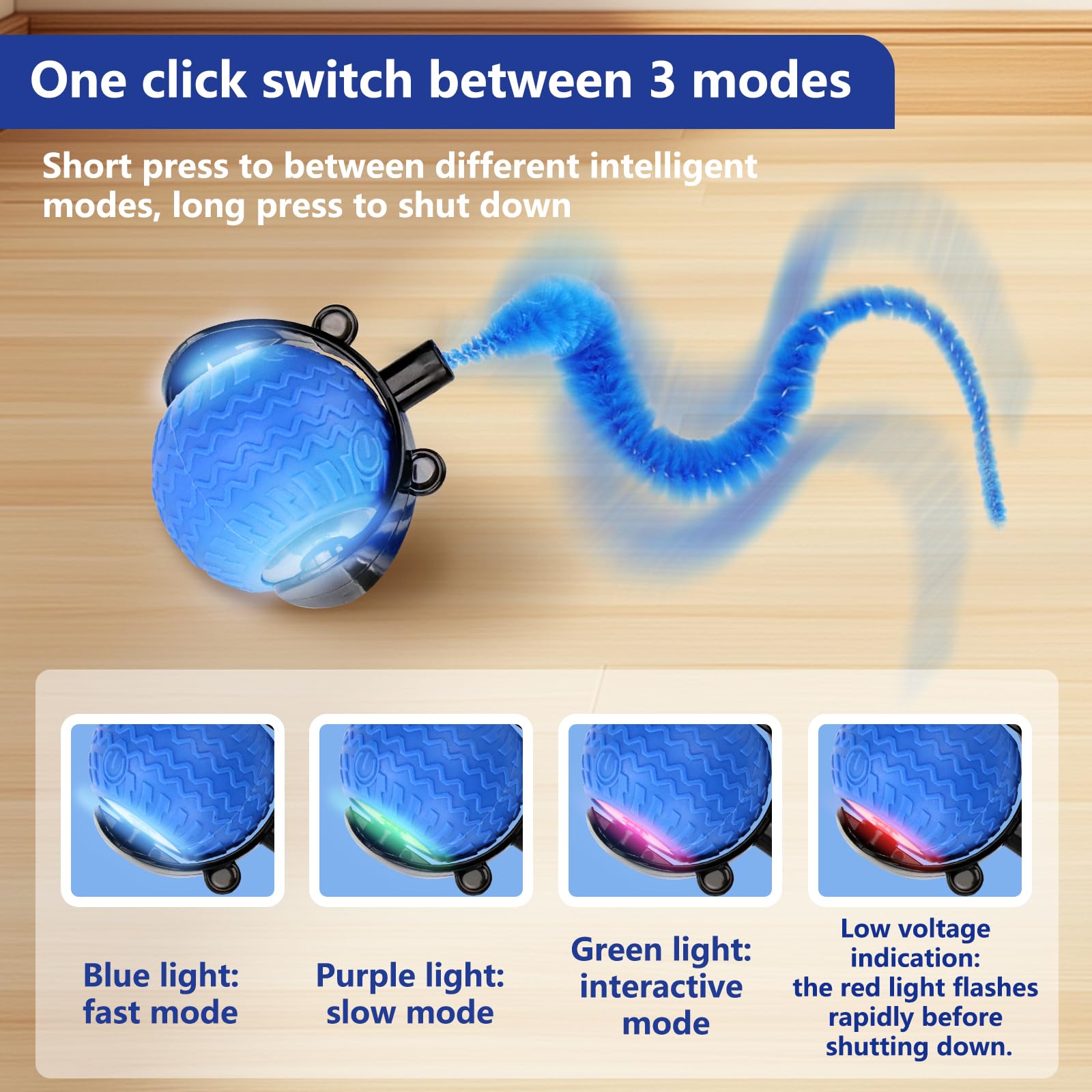 wokdsbl Speedy Tail 2.0 Kitten Toy - Image 4