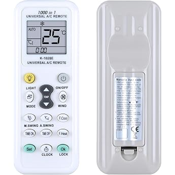 Universal Ersatz-Fernbedienungsset Klimaanlagen f r K-1028E 1000 in 1 A/C Controller  ber 1000 weitere Marken