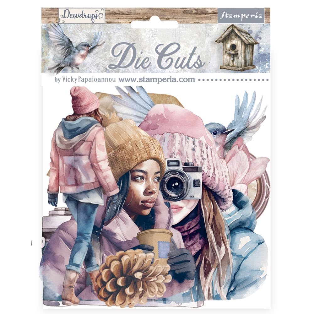 Stamperia DFLDC109 Die Cuts, Assorted, One Size