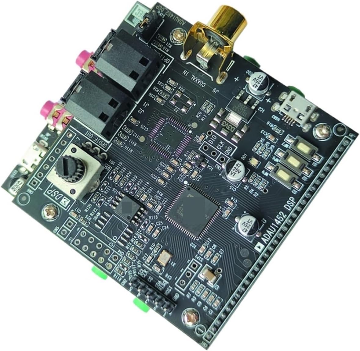 6 inputs and 8 outputs decoding Board Audio and Video Development Board ADAU1452 DSP CS42448 Audio Module 48-192 Sampling Rate w(1452 CS42448 USBi)