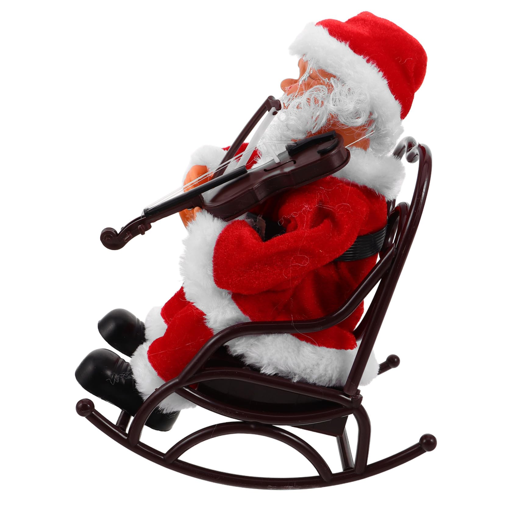 Hohopeti Muñeco Eléctrico De Papá Noel Juguetes De Fiesta Juguete Navideño Muñeco Navideño De Papá Noel