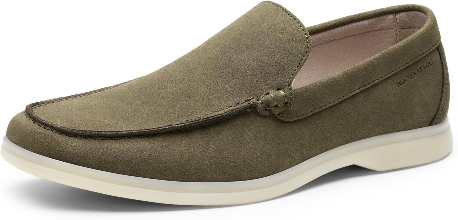 Bruno Marc Men’s Loafer – Slip-On Driving Shoes with Memory Foam Insole, Classic British Design, Comfortable Casual & Business Footwear