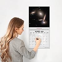 Vista 6 de RED EMBER Astronomy 2026 Wall Calendar 12 Month 12" x 24" Open Thick & Sturdy Paper Giftable Calendar 2026