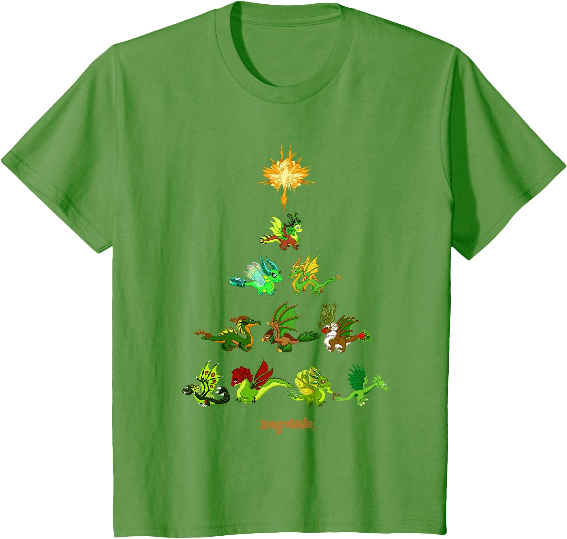Holiday Dragon Tree T-Shirt