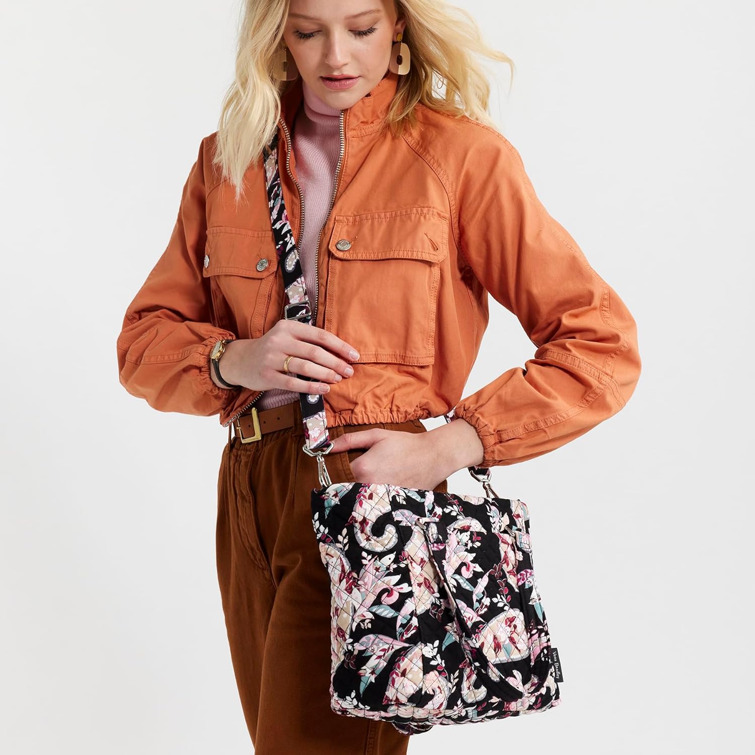 womens Cotton Multi-strap Shoulder Satchel Purse - Image 9