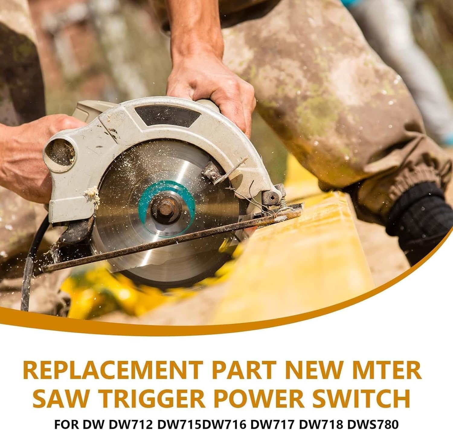 Miter Saw Trigger Power Switch Replacement Part for DW712 DW715 DW716 DW717 DW718 DWS780