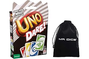 UNO® DARE™ Game Bundle with Drawstring Bag for Adults