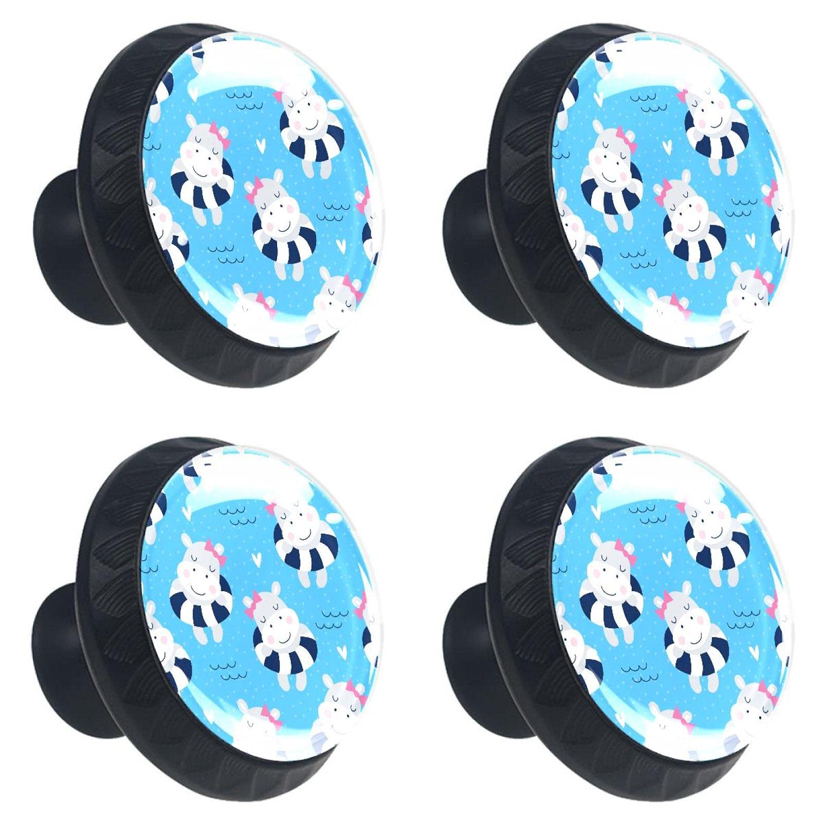 Boutons de tiroir en cristal motif vache pour relooker une commode maison