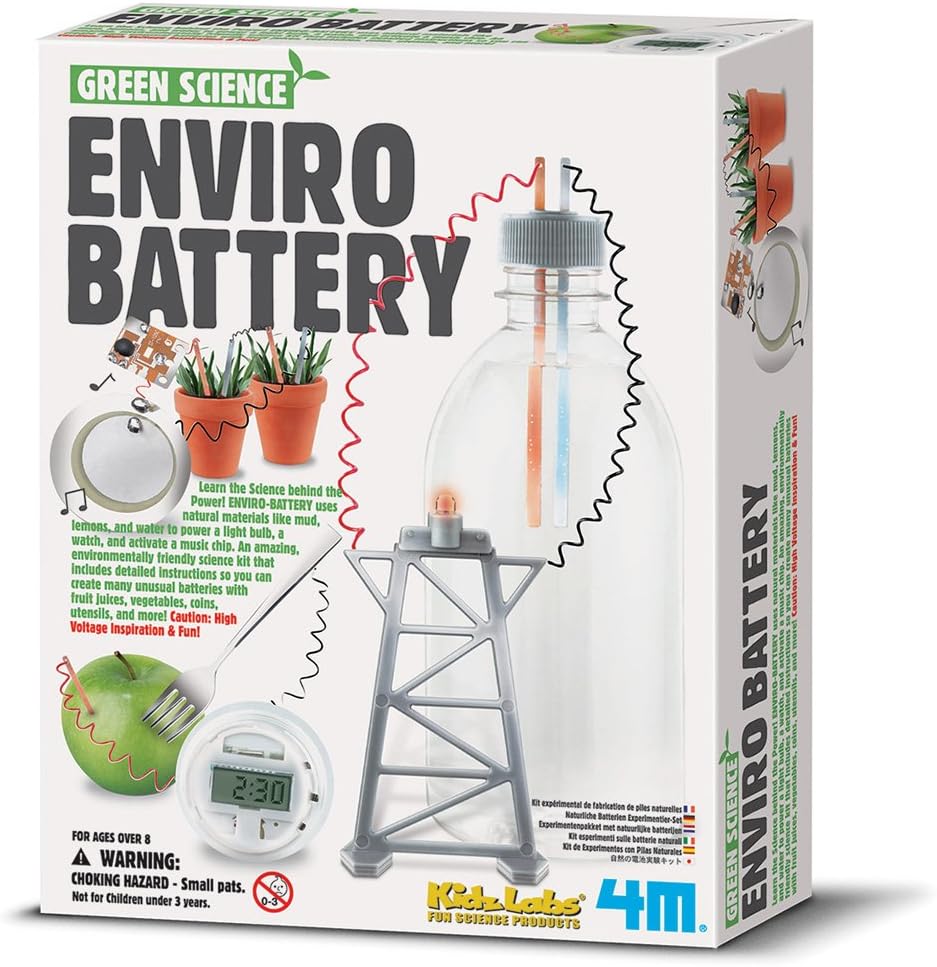 4MKidz Labs Green Science Enviro Battery