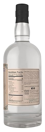 Miniatura 3 de Dhos Naranja - Licor sin alcohol con naranja, mandarina, vainilla dulce y especias - Espíritu sin alcohol para mezclar deliciosas margaritas y