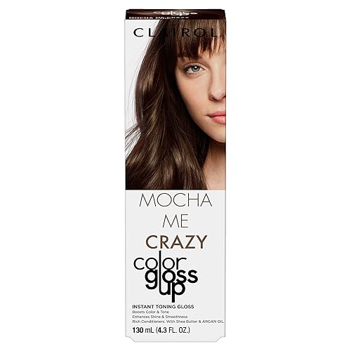 Clairol Color Gloss Up - Tinte temporal para el cabello, color Mocha Me Crazy para el cabello, paquete de 1 unidad