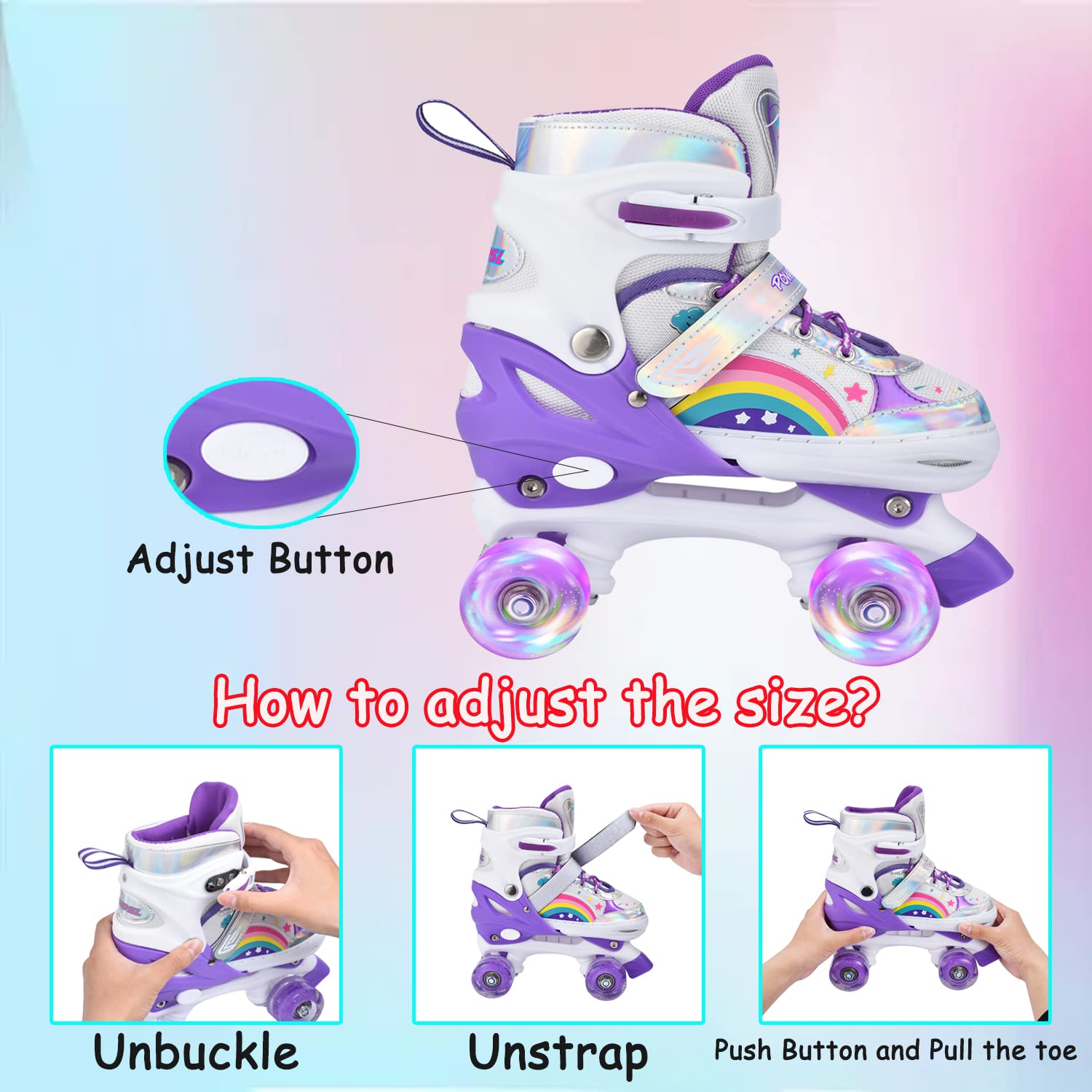 Patines En Linea Adulto Patines Con Ruedas Paralelas YUDOXN