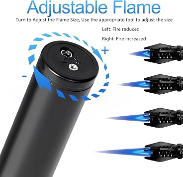 Camping Mini Torch Lighter EDC Windproof Small Lighters, 5, Without Butane