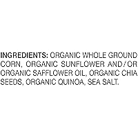 Vista 3 de Late July Snacks Chips de tortilla orgánica finos y crujientes con chía y quinua, bolsa de 10.1 onzas (paquete de 9)