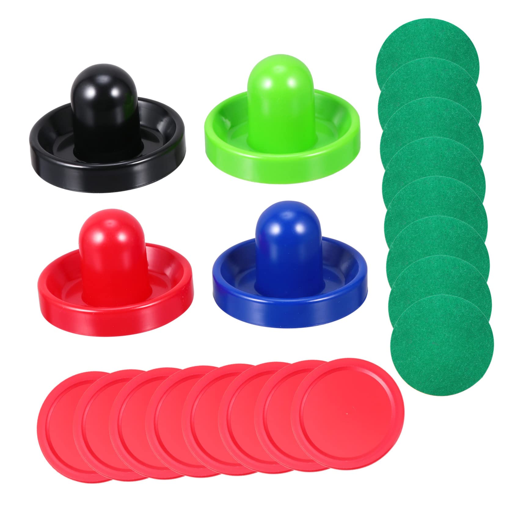 VANZACK hockey dell'aria accessori da tavolo da gioco illumina il disco da air hockey giochi di società giochi società pulsante di plastica per air hockey parti di hockey in plastica