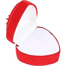 Valentine Day Gifts Engagement Ring Gift Box Case for Earring Romantic Engagement Wedding Ceremony Ring Holder Box Storage Jewelry Organizer