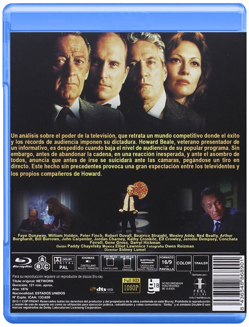 Network (Un Mundo Implacable) BD [Blu-Ray] [Import]