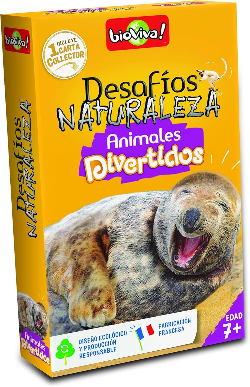 Bioviva Defi Nature Funny Animals + Collector's Card – Spanish Version