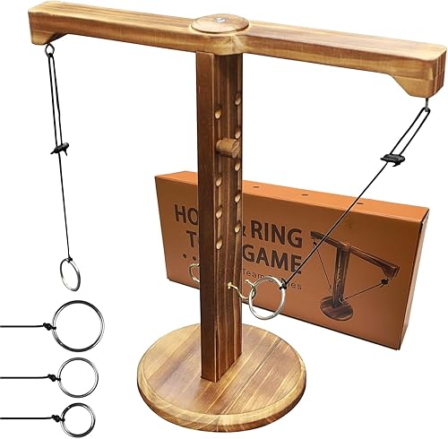 Juego de lanzamiento de anillos para adultos, juego de gancho y anillo para bares y fiestas en casa, juegos de interior al aire libre, juegos de