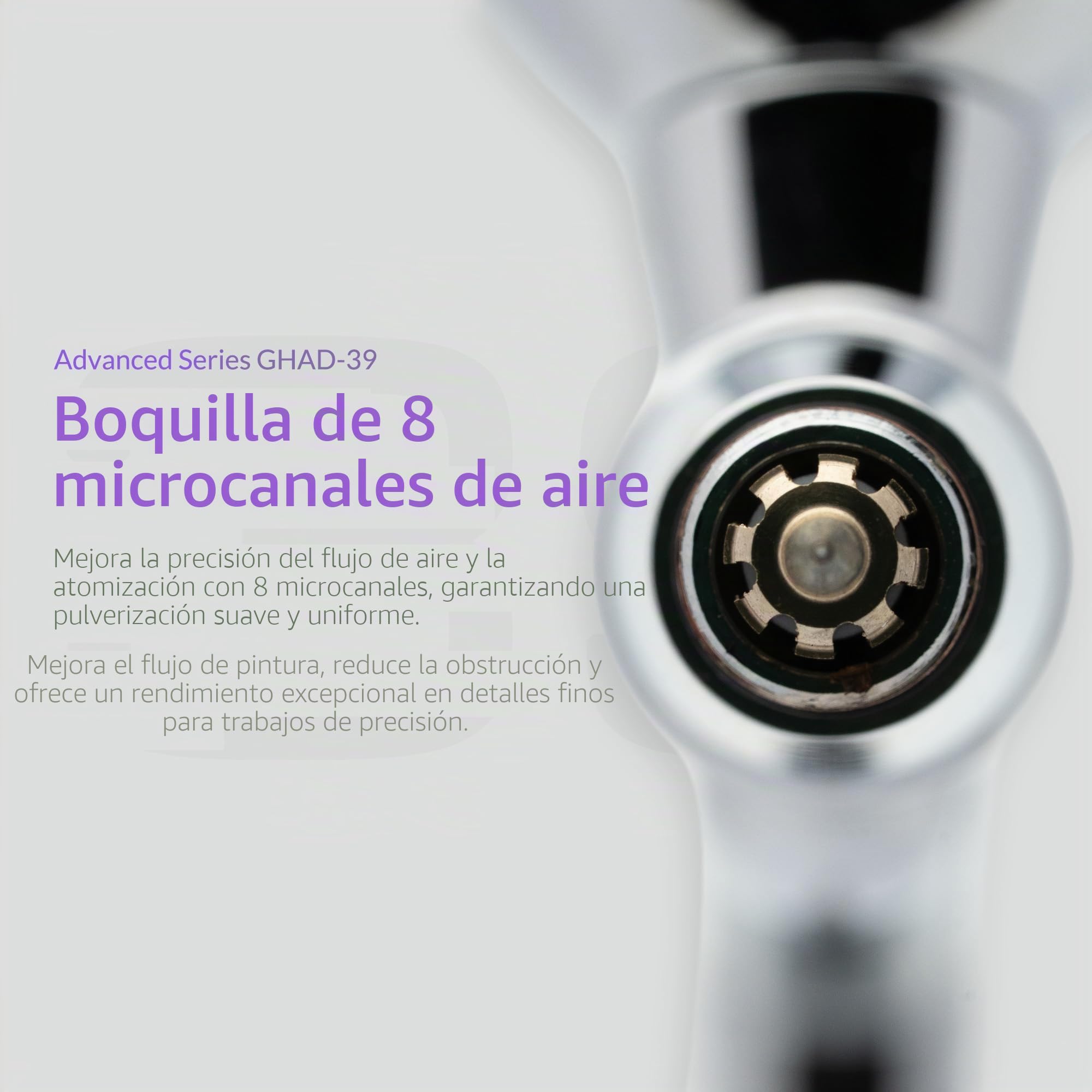 Gaahleri Kit de aerógrafo, pistola de aerógrafo de doble acción de gravedad de 1/2 y 1/4 onzas, aguja de 0.35 y 0.5 mm, juego de cepillo de aire rentable para maquillaje, arte de uñas, pintura modelo,