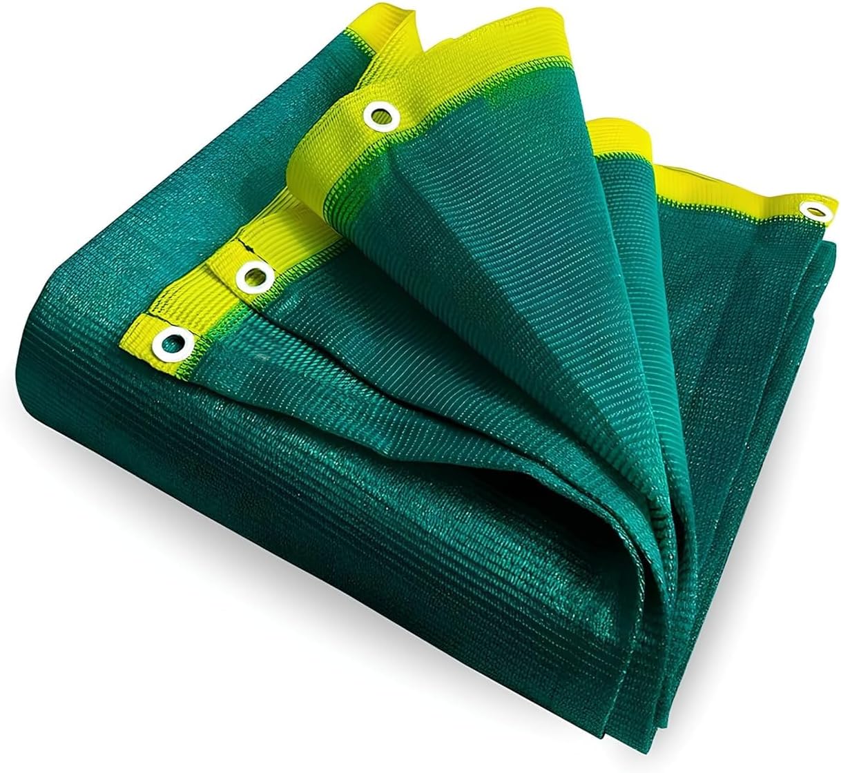 Multipurpose Green Shade Net | UV-Stabilized Agro & Garden Net | Blocks 75% Sunlight (Green, 10 ft X 25 ft)