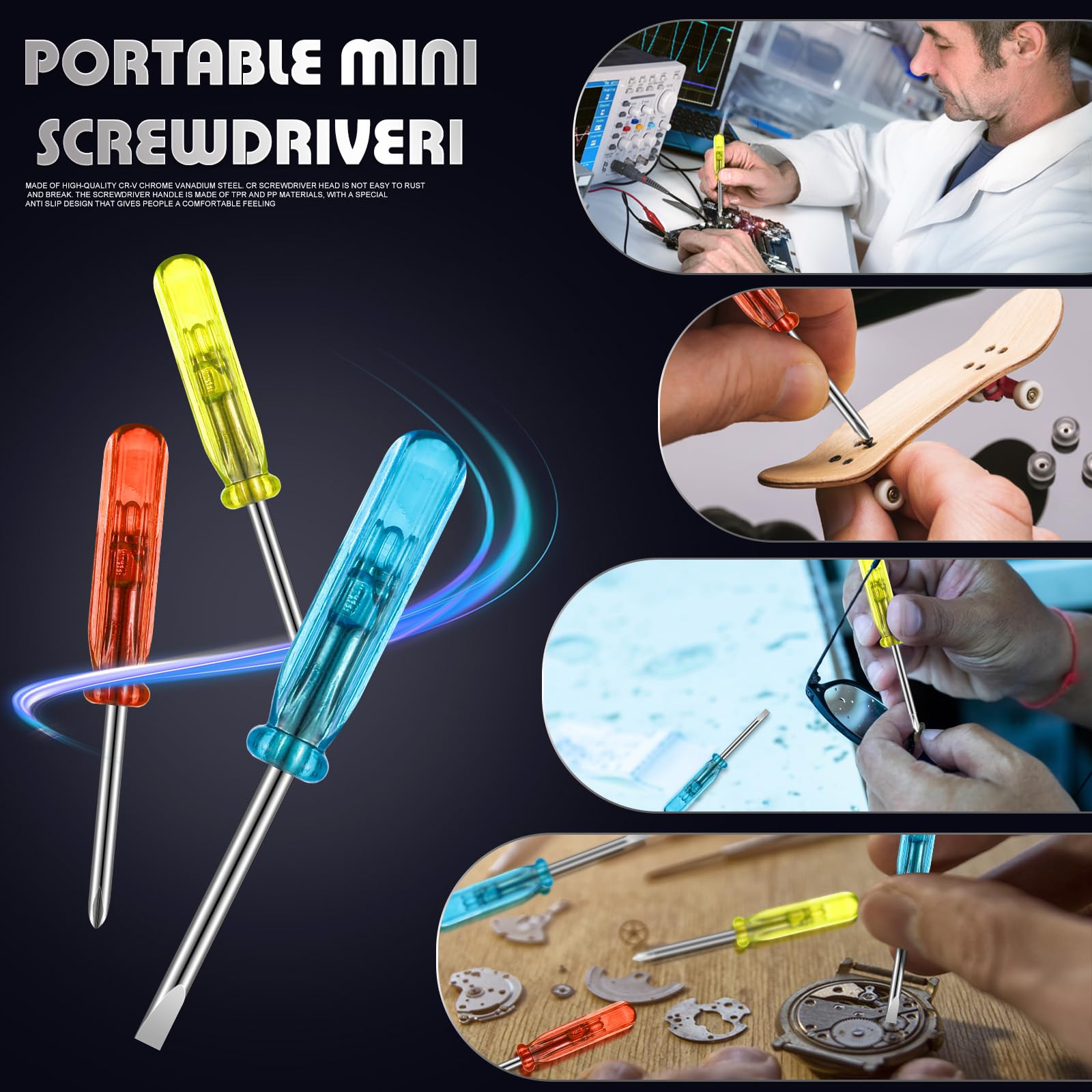 60 szt. mini śrubokręt latarka brelok zestaw prezenty dla ojców pracownik współpracownicy mężczyźni prezenty luzem prezenty dla dorosłych upominki na imprezę śrubokręt breloki latarka dla