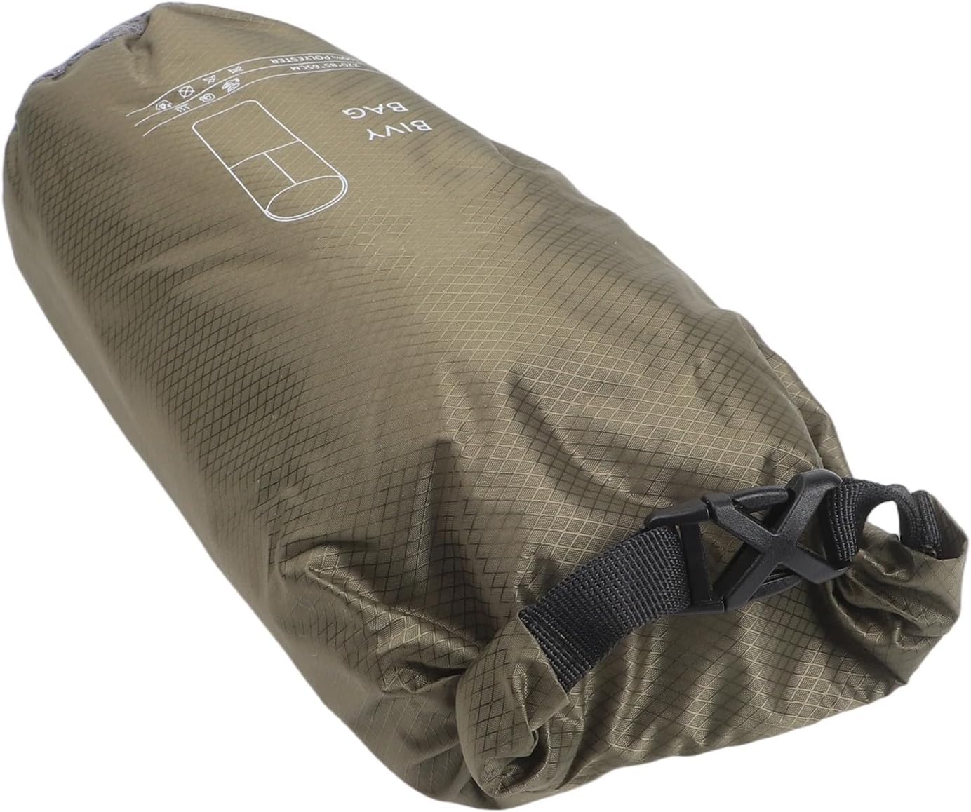 Waterproof and Breathable Bivy Sack Sleeping Bag Featuring Heat Reflective Material for Camping Hiking and Outdoor Use Lightweight and Easy to Carry (Green)