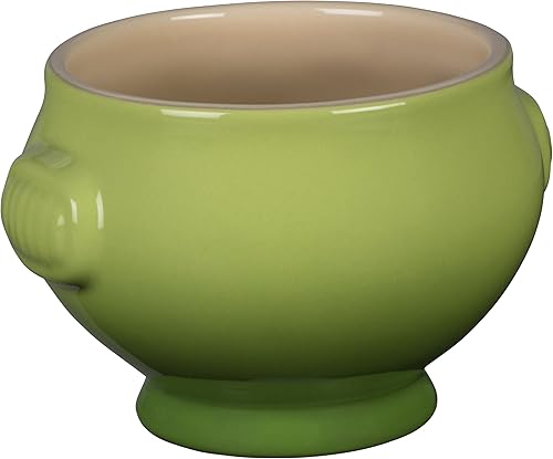 Le Creuset de América Heritage tazón para sopa de gres, 20-ounce., Palm