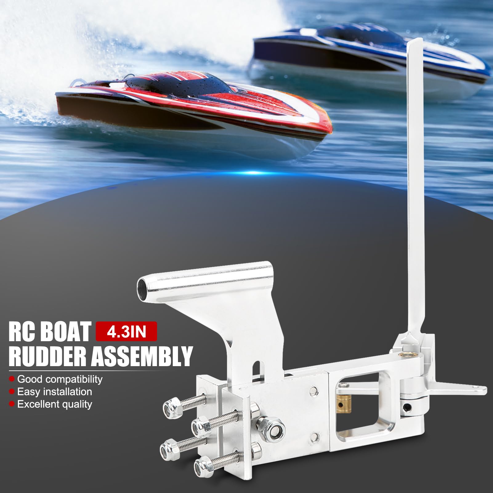 Thunder Tiger PV1372 X50 Rear Rotor Housing Metal Rear Rigid Drive TRA