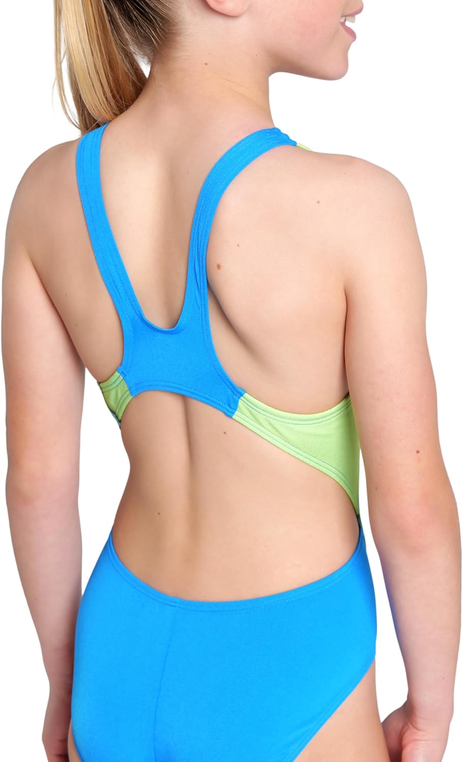 Arena Girls Arena Girl's Performance Star Shaped Swim Tech Back One Piece Swimsuit - Image 4