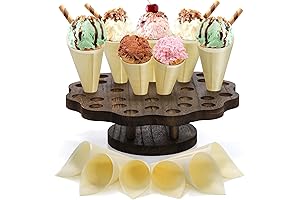 AVLA Charcuterie Cone Holder with 100 Wooden Cones