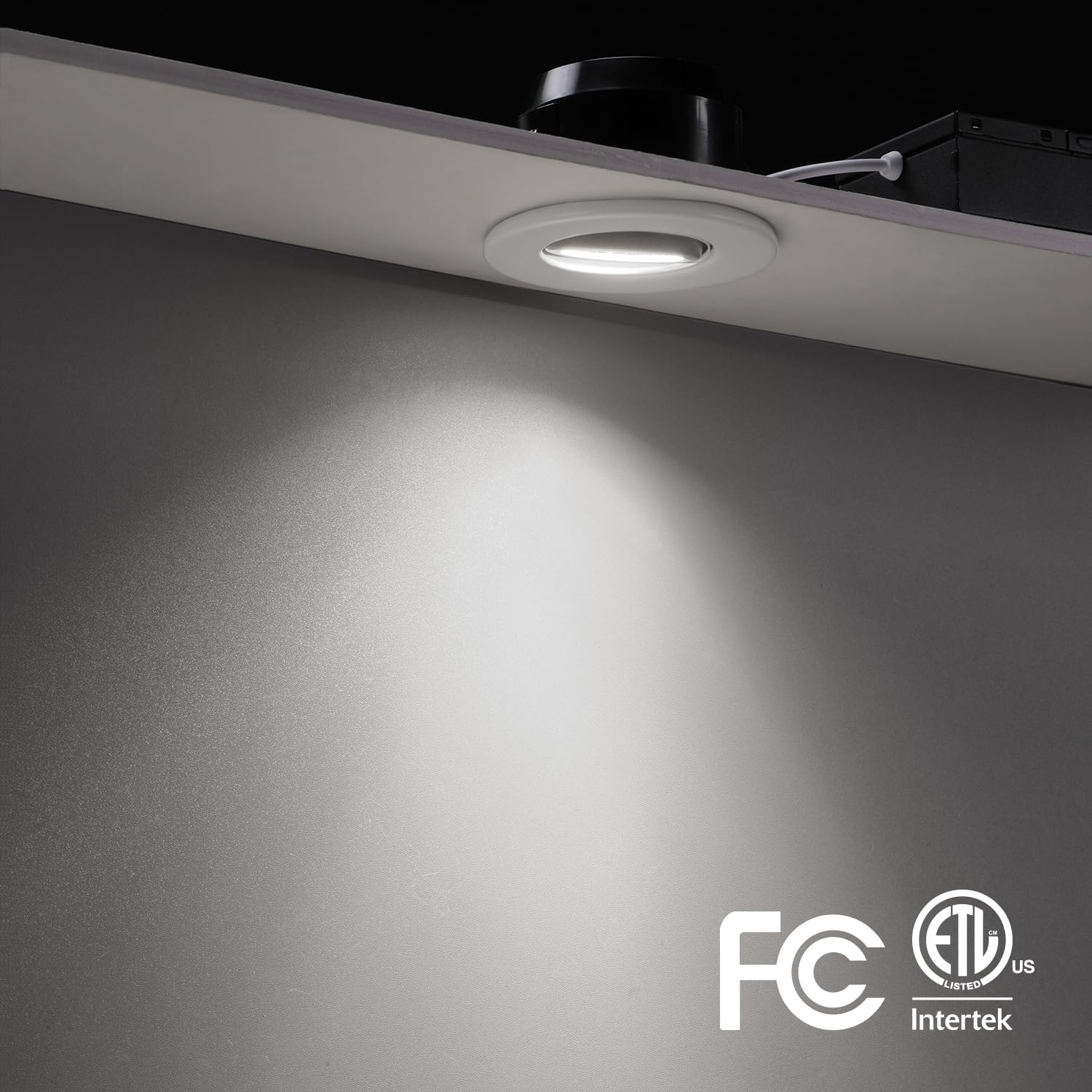 TORCHSTAR 12-Pack 3 Inch Gimbal LED Recessed Light, CRI 90+
