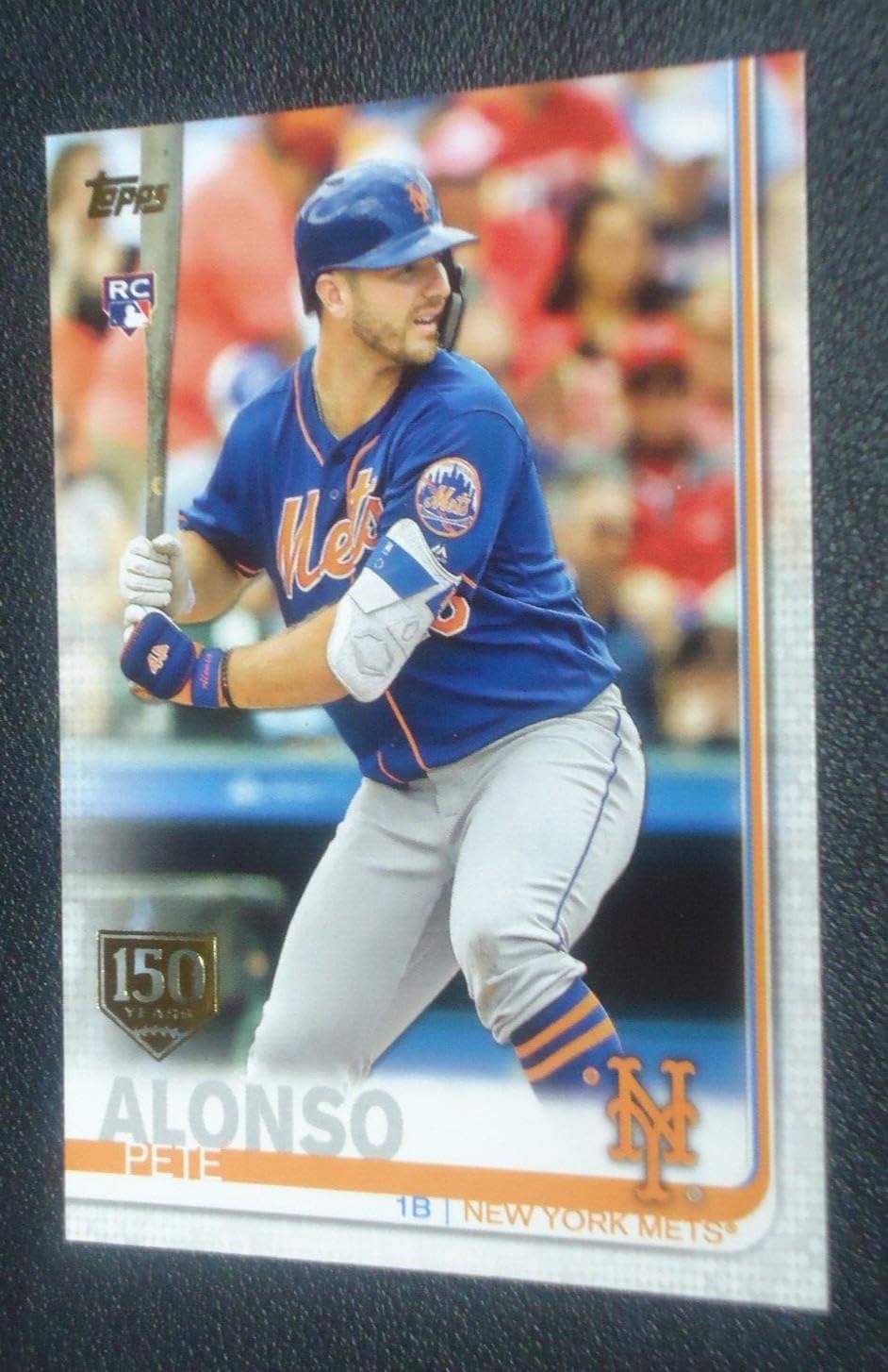 Pete Alonso 2019 TOPPS SERIES TWO RC 150 YEARS GOLD SHIELD Card #475 METS - Slabbed Baseball Cards
