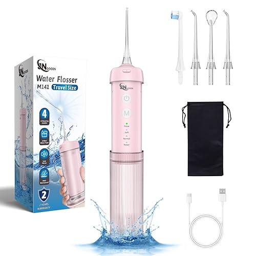 Mini Portable Water Flosser Oral Irrigator Water Teeth Cleaner Pick,