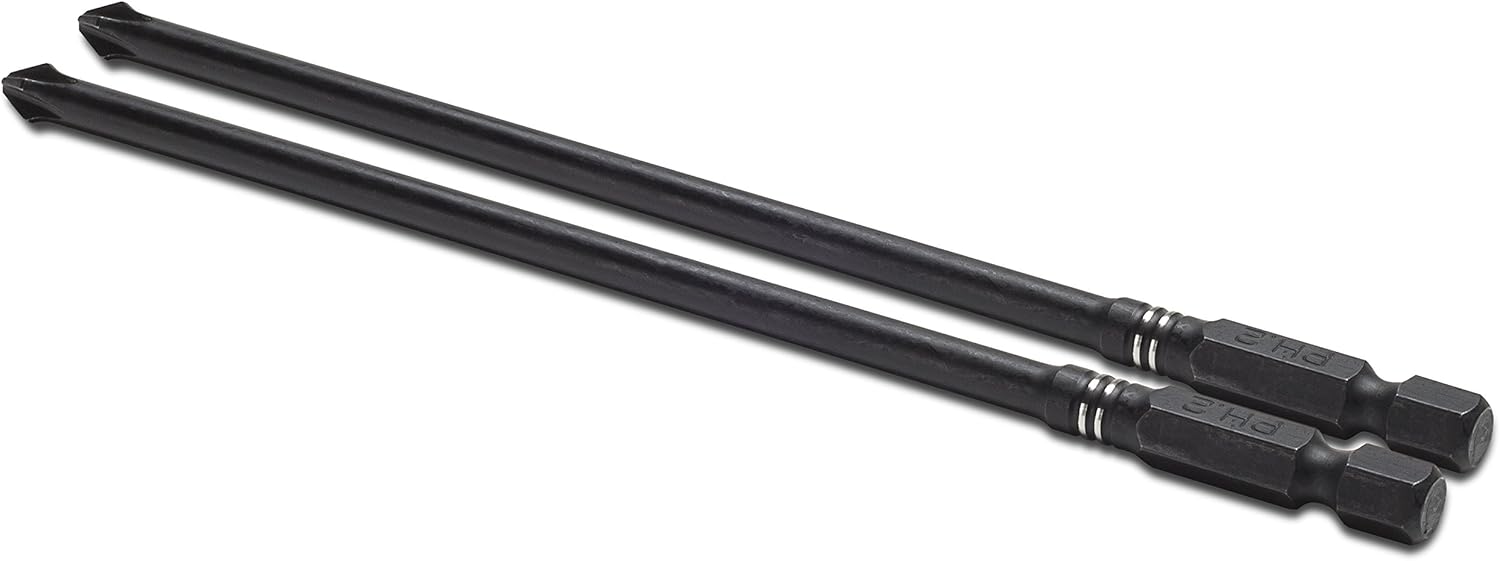 Titan 16074 6" PH2 Impact Bit Set (2 Piece)