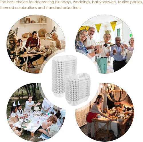 Miniatura 5 de Vasos de papel con forma de barco, 1000 unidades, tazas pequeñas para hornear, bandeja de papel ovalada para pastel, tazas de papel para hornear,