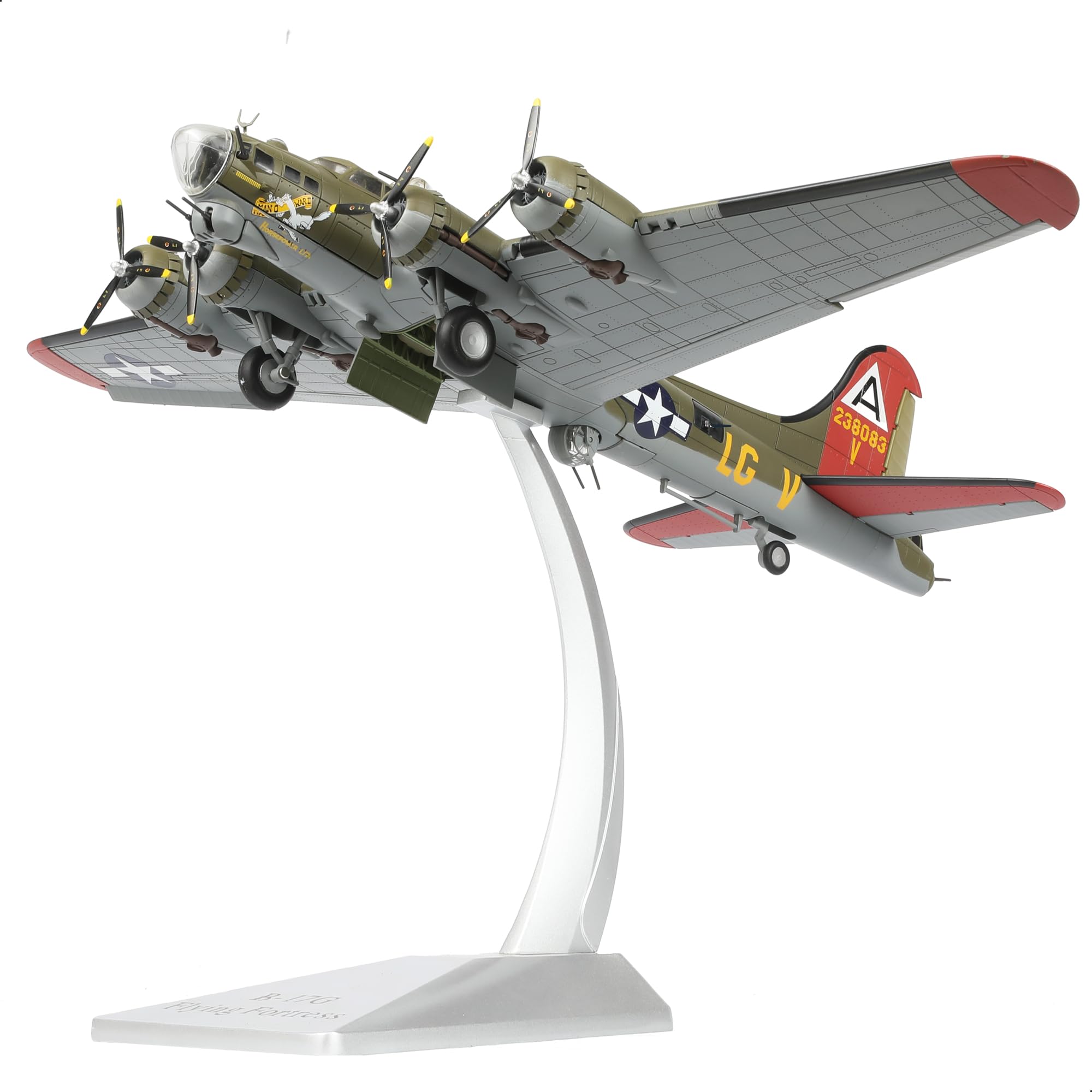 Amazon.co.jp: NUOTIE 1/72 B-17G 要塞金属爆撃機模型 (ライトグレー