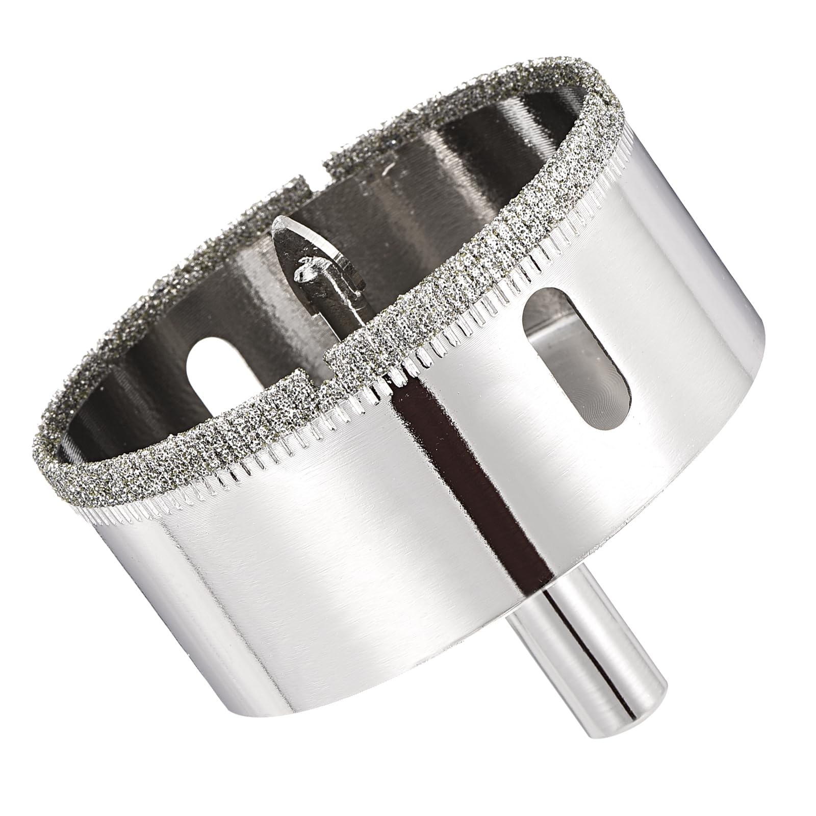 DTGN Diamond Hole Saw with Pilot Bit 2-11/16" /68mm - 1 PC - Good for Glass, Ceramic, Tile - Diamond Hole Saw Cutter