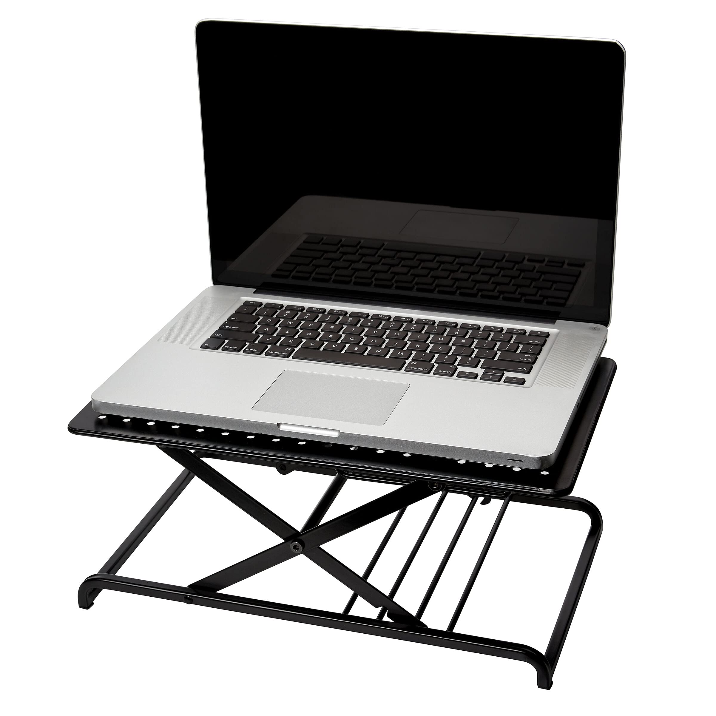 Artesa Laptop Metal Adjustable Riser Stand, Black