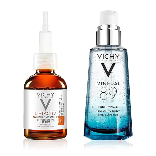 Miniatura 9 de Vichy Mineral 89 Booster, Pure Hyaluronic Acid Serum for Face with Volcanic Mineral Water for Skin Barrier Repair, Plumps & Hydrates, Lightweight