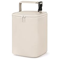 Vista 13 de Bolsa de refrigeración de leche materna Accmor, bolsas de enfriador de biberones, bolsas térmicas aisladas para llevar, cabe 4 biberones grandes