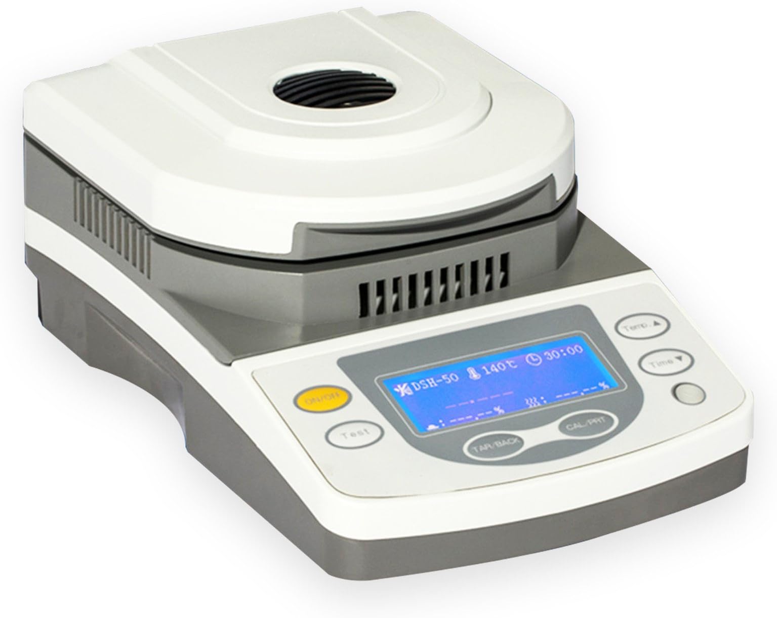 CGOLDENWALL Digital Fast Lab Moisture analyzer tester with halogen heating 110V/220V (Capacity:50g Readability:10mg)