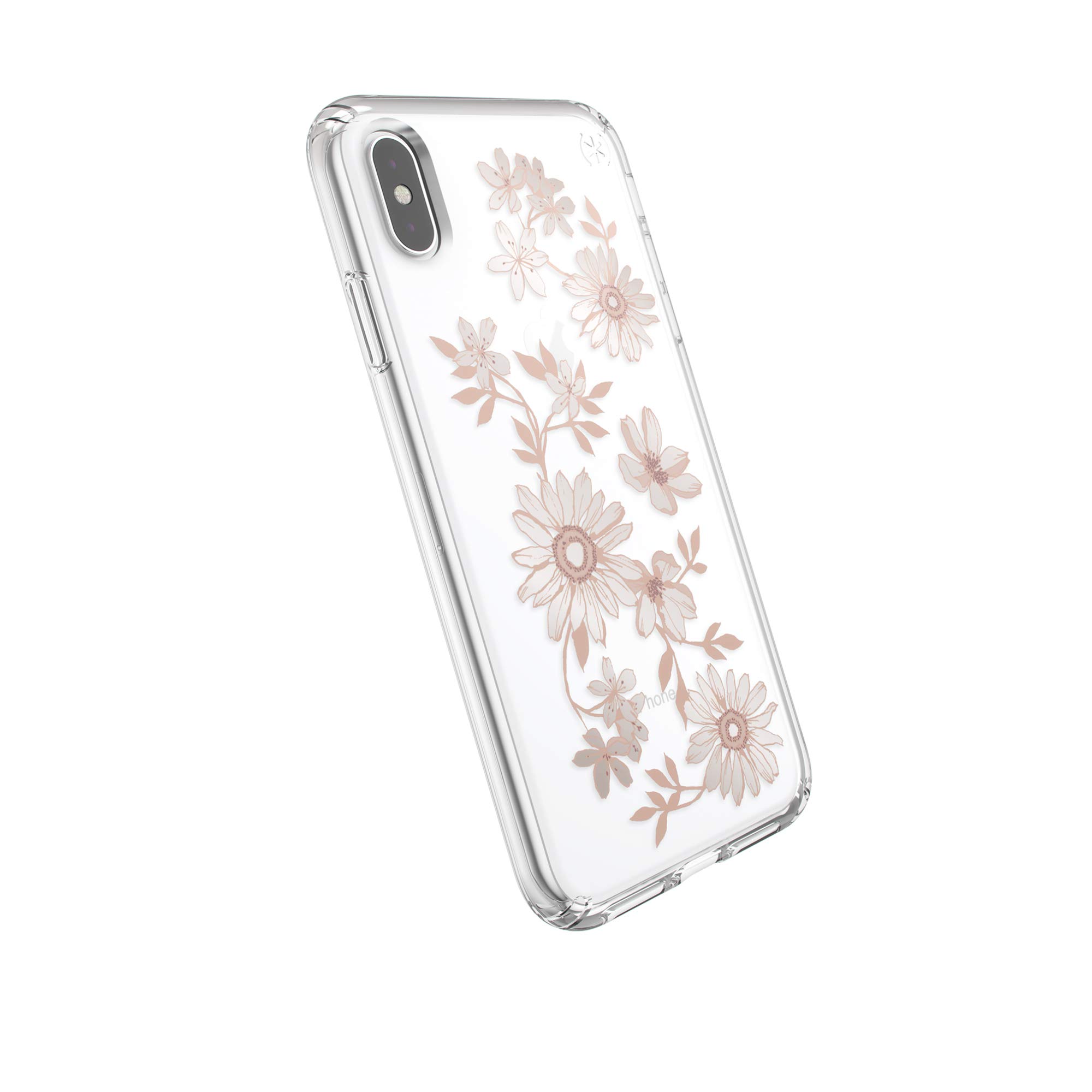 Coque iPhone XS Max Speck Presidio Clair Protection Rigide Transparente à Motif - 5