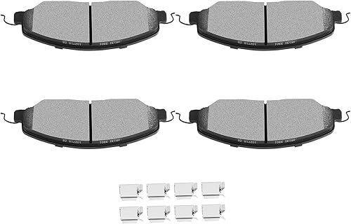 Miniatura 1 de SCITOO Reemplazo delantero de los equipos semi metálicos de las pastillas de freno D1081 para Ford para Mustang 2005-2013