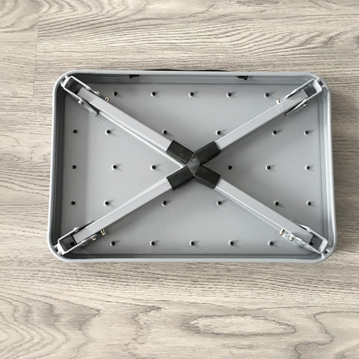 Folding Step Stool for Adults Metal Stool Thick Platform for Shower Bedroom Kitchen