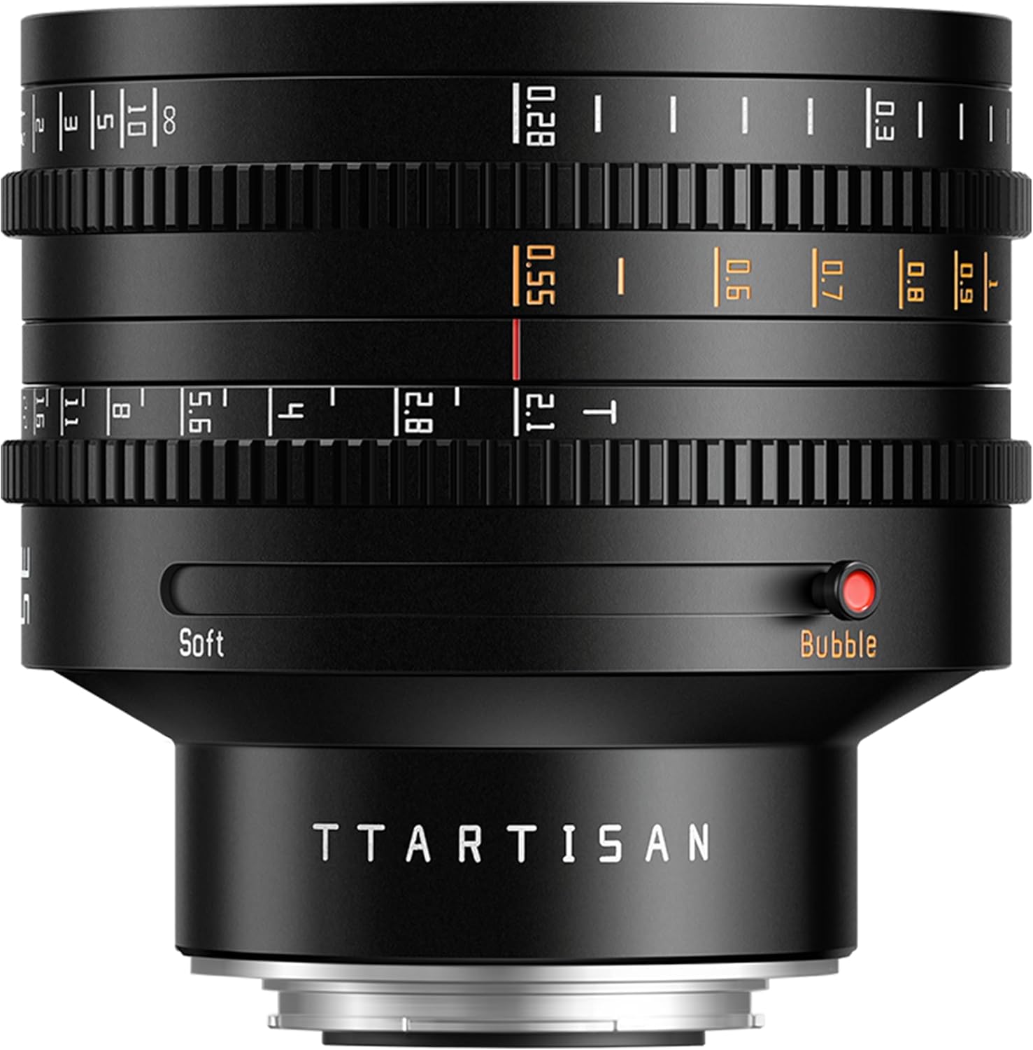 TTArtisan 35mm T2.1 Dual Bokeh Cine Lens for Fuji X-Mount, Full Frame Large Aperture Wide Angle Mirrorless Camera Lens Compatible with Fujifilm Cameras