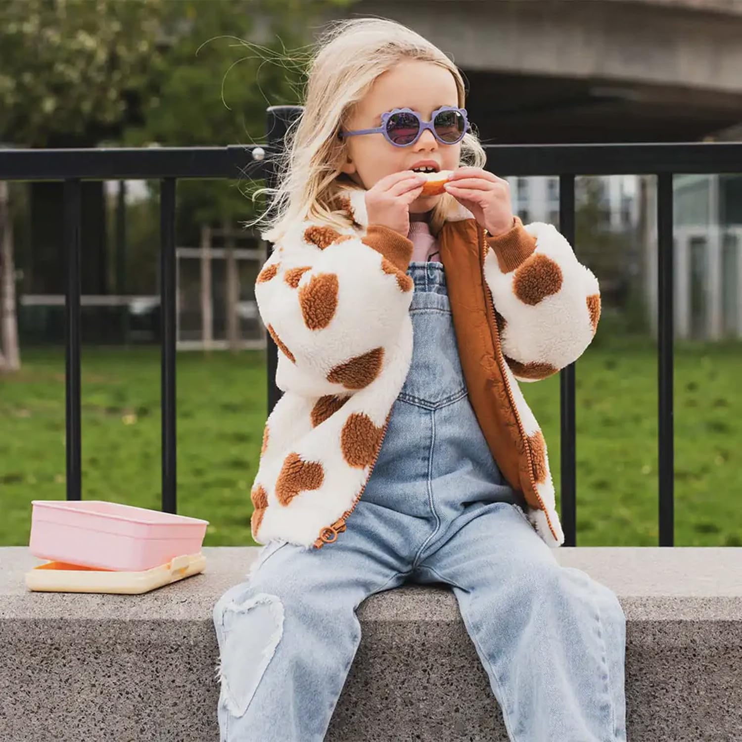 Ki ET LA Lunettes de soleil bébé Lion 0-4 ans incassable protection UV 100%