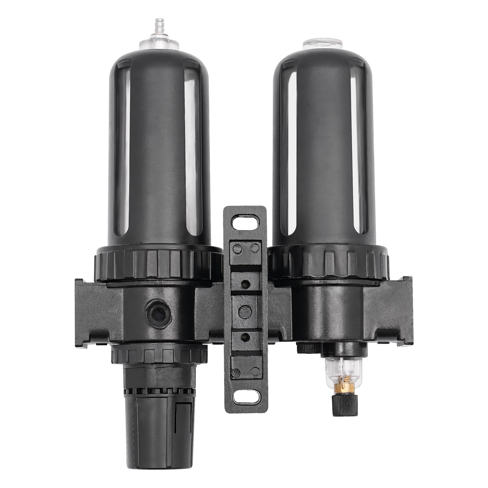 1/2" separator wody ze sprężonym powietrzem, regulator ciśnienia powietrza z manometrem, jednostka konserwacyjna do filtrowania odpadów kuchennych, wody olejowej, oleju mineralnego, oleju zwierzęcego,