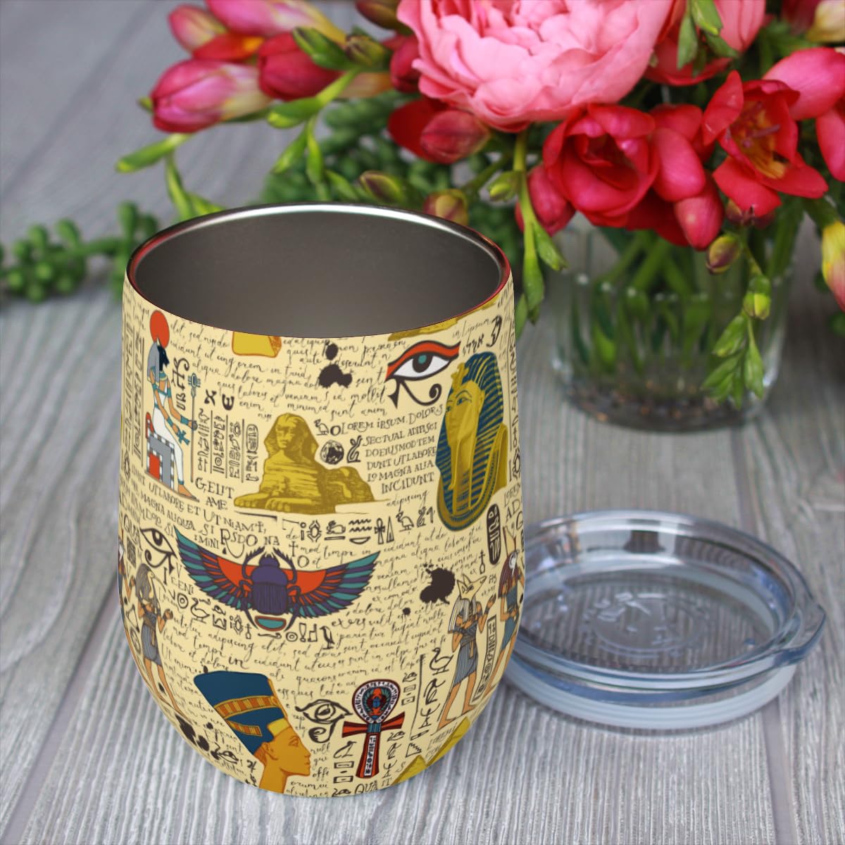 Amazon.co.jp: タンブラー エジプト 民族風 レトロ おもしろ クール